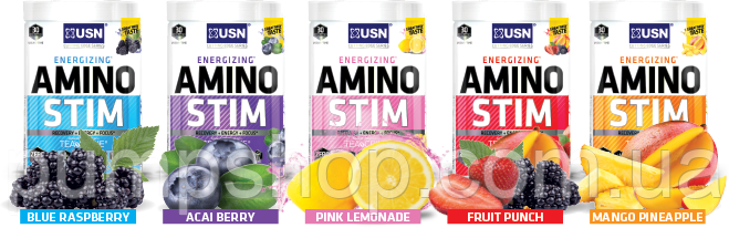 Амінокислоти USN Energizing Amino Stim 30 порц., фото 3