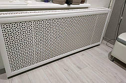 Короб на батарею Decorpaneli 68х150х17 см Білий