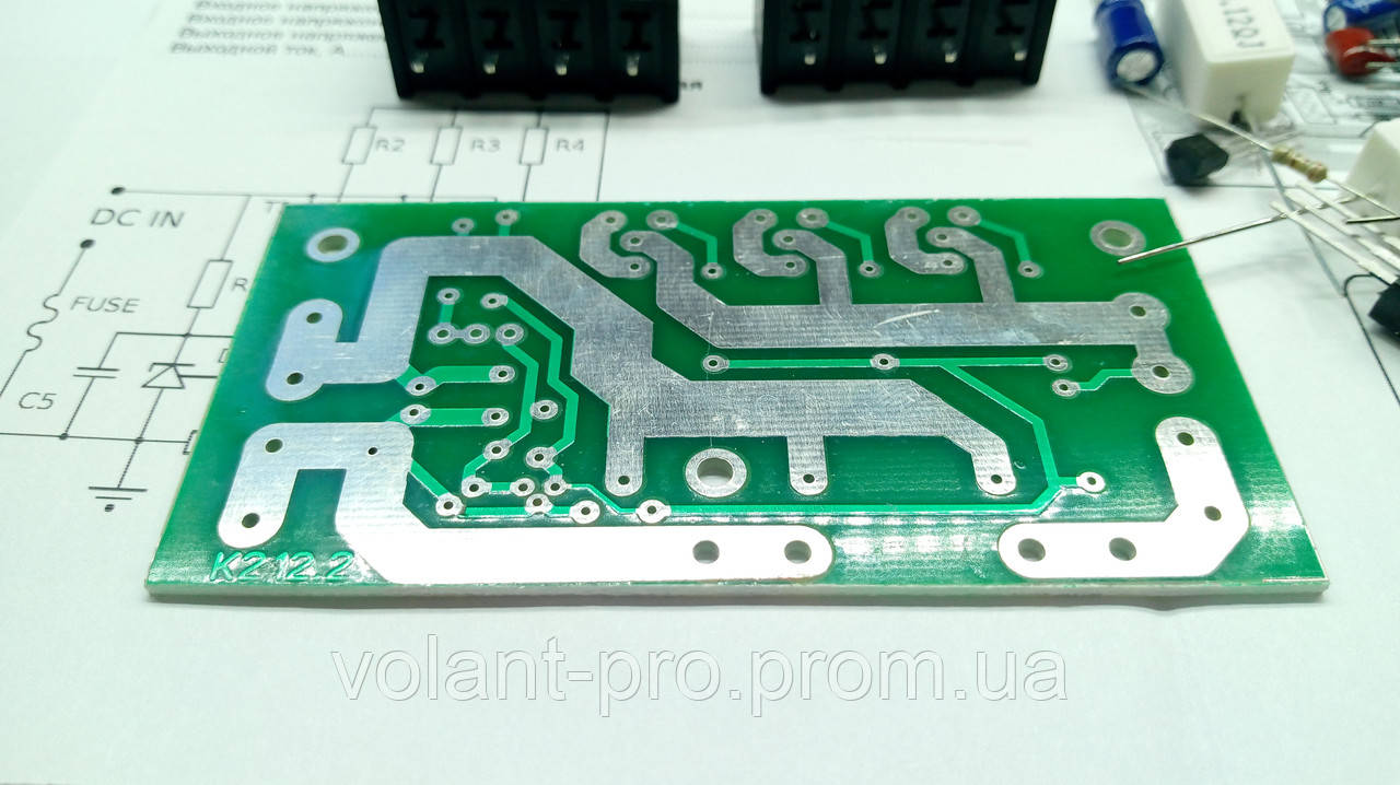 КИТ, Набор Стабилизатор Напряжения Регулируемый 5-27В (DC), 20A.