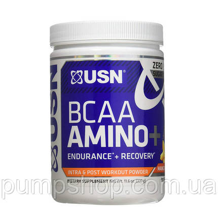 Амінокислоти USN Amino BCAA Plus 30 порц., фото 2