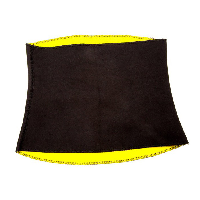 Пояс для похудения утягивающий Hot Shapers (Black Yellow, XL)| Пояс сауна для похудения - фото 1 - id-p1245307175
