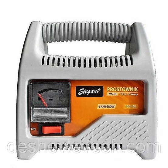 Зарядний пристрій Elegant 12V 6А (20-120Ah) 75Вт (EL 100 440), (ELEGANT)