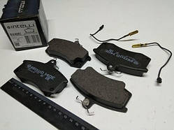 Колодка передня гальмівний. ВАЗ-2110 з датч. (без позначок.струж.) (Д140ЕИ), 2110-3501090 (DAFMI)