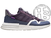 Мужские кроссовки Adidas ZX 500 RM Commonwealth FNF Purple Navy DB3509