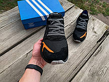 Чоловічі кросівки Adidas Nite Jogger чорні, фото 5