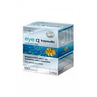 Eye Q — комплекс омега-3, омега-6 і гамма-ліноленової кислоти, 180 кап.
