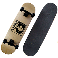 Скейтборд деревянный трюковий с восьми слоев канадского клена Canadian maple 1308