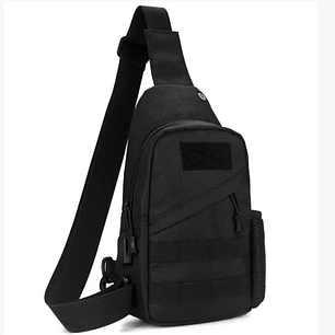 Сумка тактична через плече USB2 HLV Black, фото 1