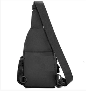 Сумка тактична через плече USB2 HLV Black, фото 3