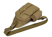Сумка тактична через плече USB1 HLV Coyote, фото 5