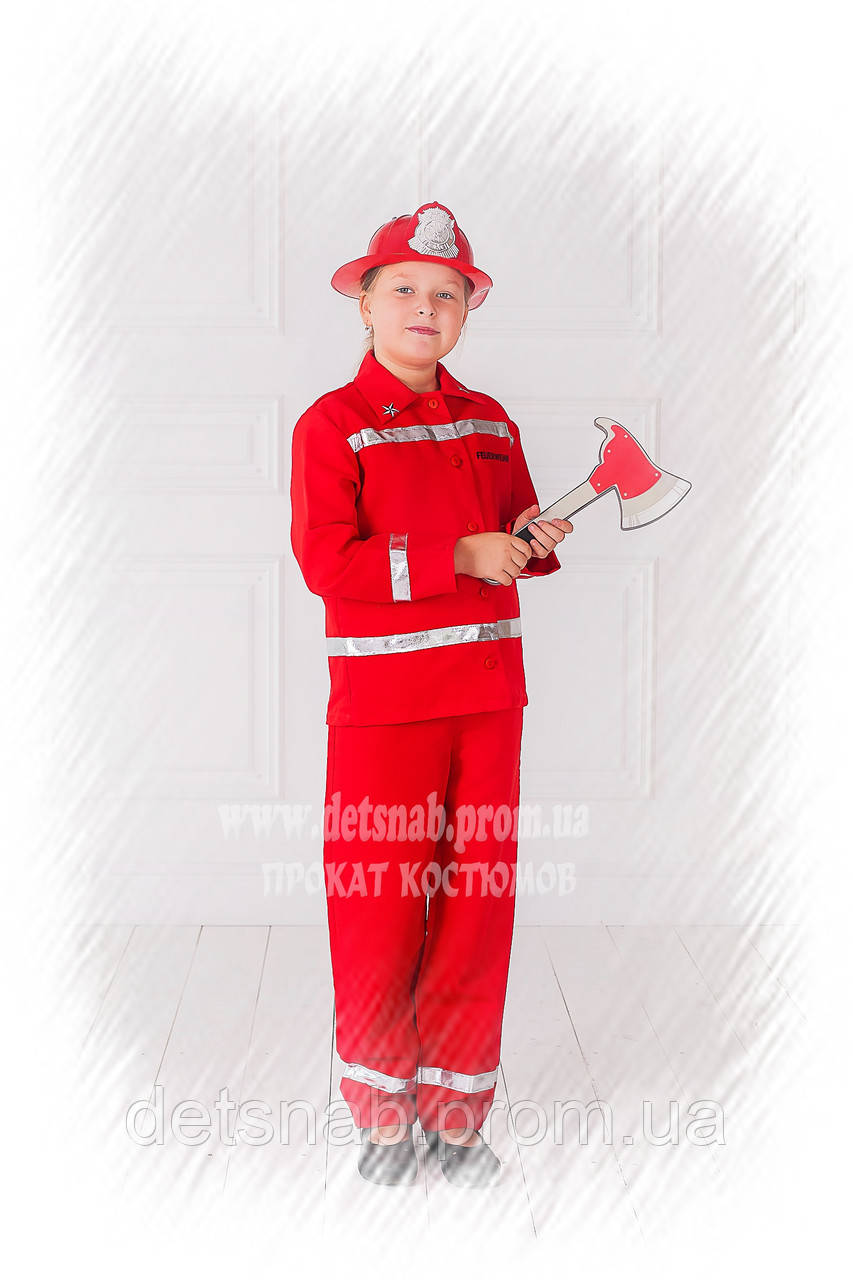 Каравальный костюм Пожежник - підліток Прокат