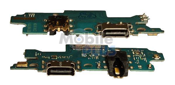 Шлейф для Samsung M205, M20 (2019) з роз'ємом Type-C, навушників, мікрофоном, фото 1