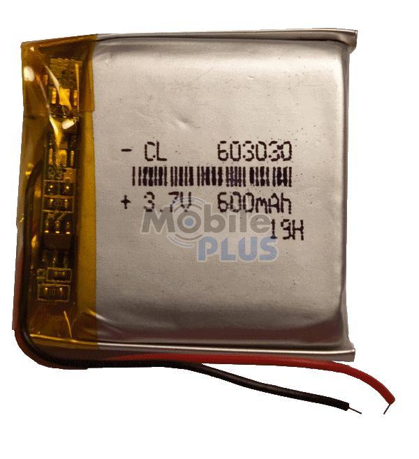 Акумулятор з контролером універсальний 30*30*6 mm (Li-ion, 3,7V, 500mAh), фото 1