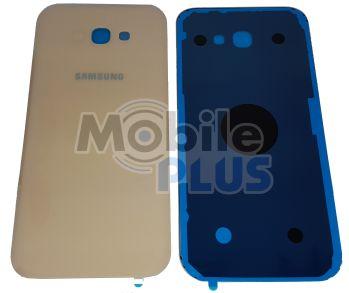 Батарейна кришка для Samsung A720 Galaxy A7 2017 (Rose), фото 1