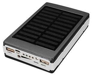 Power BANK під 5x18650 акумулятори із сонячною панеллю та світлодіодним світильником (без акумуляторів)
