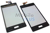 Сенсорний екран (тачскрін) для LG E610, E612 Optimus L5 black