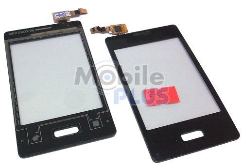 Сенсорний екран (тачскрін) для LG E400 Optimus L3 Black