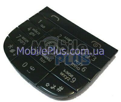 Nokia 202 Клавіатура російська, Black, original (PN:9793Q44)