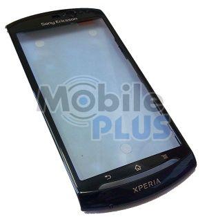 Sony Ericsson MT15i, MT11i Передня панель, Black-Blue, original (PN:1239-7135)