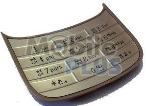 Nokia C2-03 Клавіатура набору номера UKR/ENG, Light Gold original (PN:9792Q75), фото 1