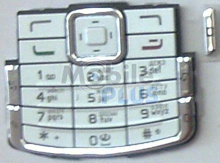 Клавіатура Nokia N72 white orig, фото 1