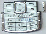 Клавіатура Nokia N72 white orig