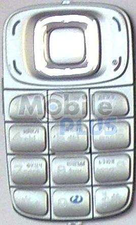 Клавіатура Nokia 6085 silver orig