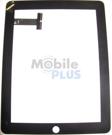 Сенсорний екран зі склом (Touchscreen + Len) iPad3, iPad4 Black