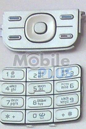 Клавіатура Nokia 5200/5300 silver