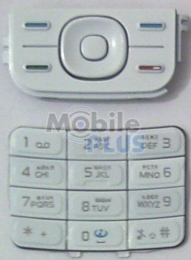 Клавіатура Nokia 5200/5300 white