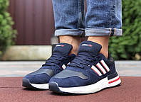 Чоловічі кросівки Adidas ZX 500 Rm Замшрес шкіра