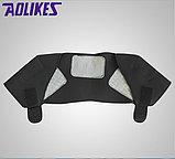 Корсет AOLIKES для корекції постави унісекс XL чорний 01361, фото 4