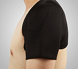 Корсет AOLIKES для корекції постави унісекс XL чорний 01361, фото 3