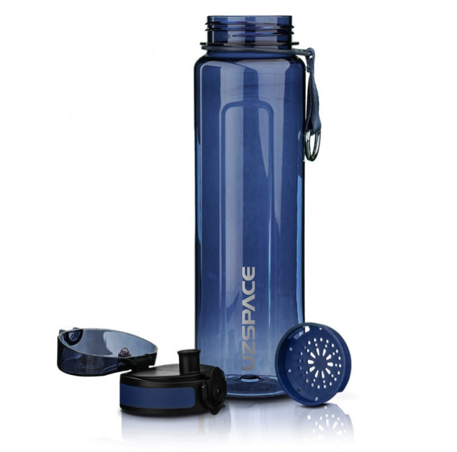Бутылка для воды UzspaceU-type 6020 1000 мл Dark blue - фото 3 - id-p1245440529