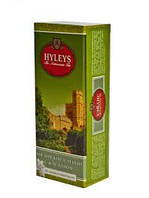 Чай у пакетиках зелений Хейліс Англ. з Квіточками Жасмину 25п.
