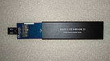 USB 3.0 зовнішня кишеня для M.2 (інтерфейс під'єднання сата) NGFF SSD, фото 5
