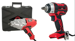 Гайковерти акумуляторні і мережеві