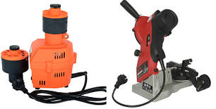 Точила. Верстати для заточування свердел і ланцюгів