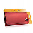 Жіночий шкіряний гаманець Betlewski з RFID 17,7 х 9 х 2,3 (BPD-BF-13) - червоний, фото 3