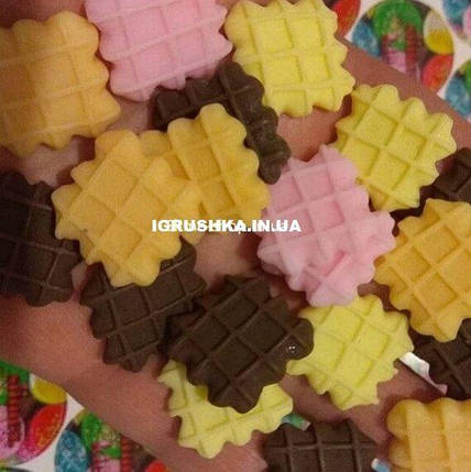 Шарм «Бельгійська вафля» для слайма, фото 2