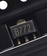 Транзистор биполярный PNP 2SB772 B772 SOT-89 3A/30V