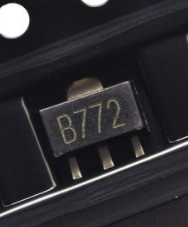 Транзистор біполярний PNP 2SB772 B772 SOT-89 3A/30V, фото 1
