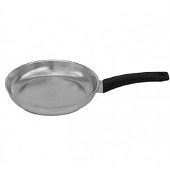 Сковорода з кришкою і ручкою алюмінієва Біол Блиск 22 см 2204БК