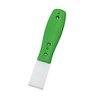 21912124 Пластиковый зеленый скребок, прямой - Green Plastic scraper 25 мм