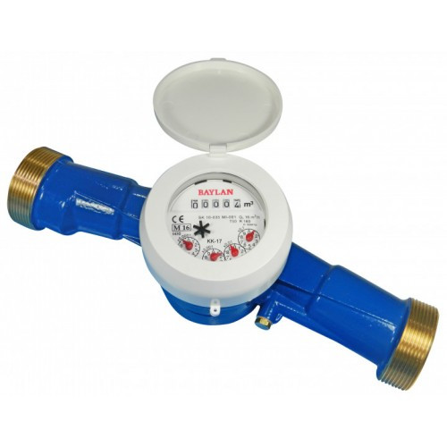 Лічильник холодної води 1 1/2" (Ду 40) КК-17 R160 (Байлан) Baylan (Турція), фото 1