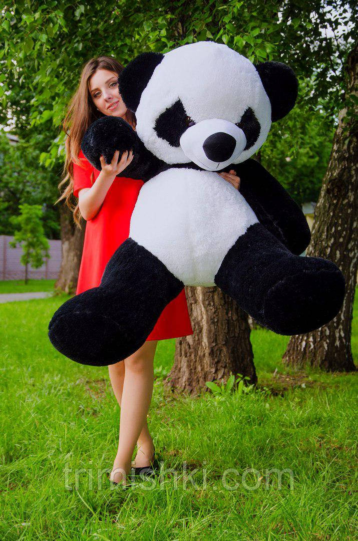 Плюшевая панда 140 см - фото 4 - id-p1245520464