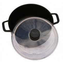 Каструля БІОЛ 5 л антипригарне покриття 26 см Колір чорний К501ПС