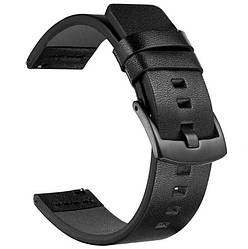 Шкіряний ремінець Primo Classic для годинника Samsung Galaxy Watch 3 45mm (SM-R840) - Black