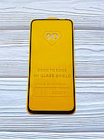 Захисне скло 9D для Huawei P40 Lite Full Glue Чорне