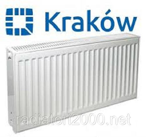 Сталеві радіатори KRAKOW 22 500*1500 Польща (бічне під'єднання)